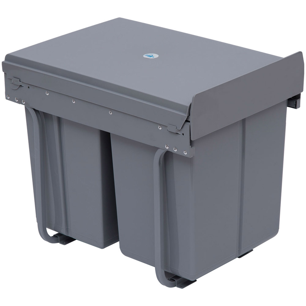 HOMCOM Eco Friendly Recycle Waste Bin 40L Image 1