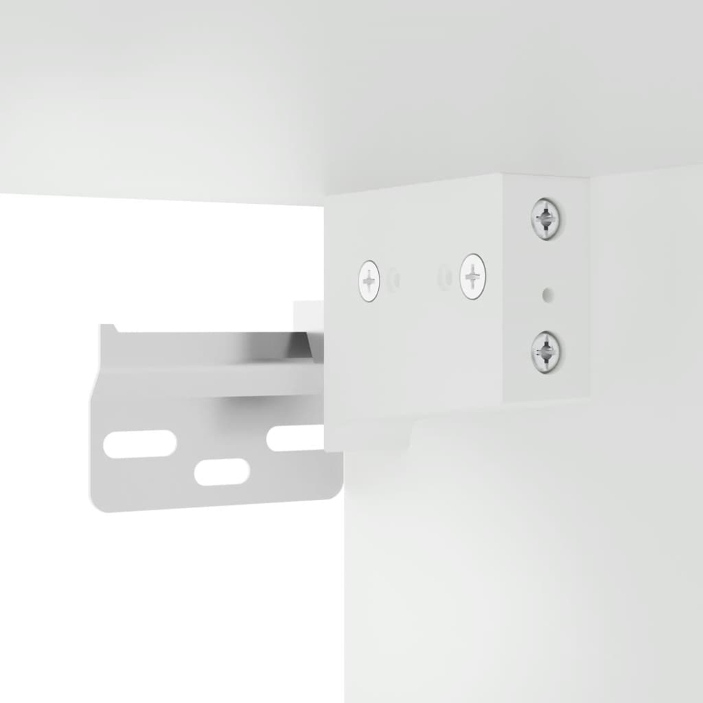 vidaXL 3 Door 3 Drawer White Highboard Image 9