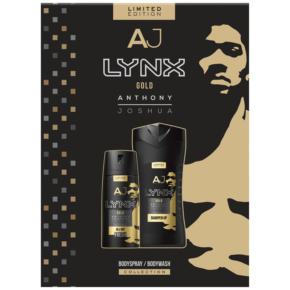 Lynx Anthony Joshua Gold Duo Gift Set Image 1