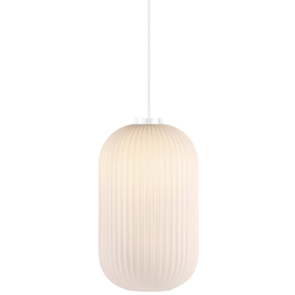 Nordlux Milford 20 Opal White Pendant Lamp Image 1