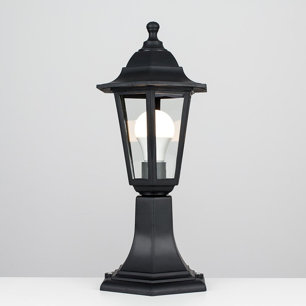 ValueLights Mayfair Black Outdoor Post Topper Light Image 4
