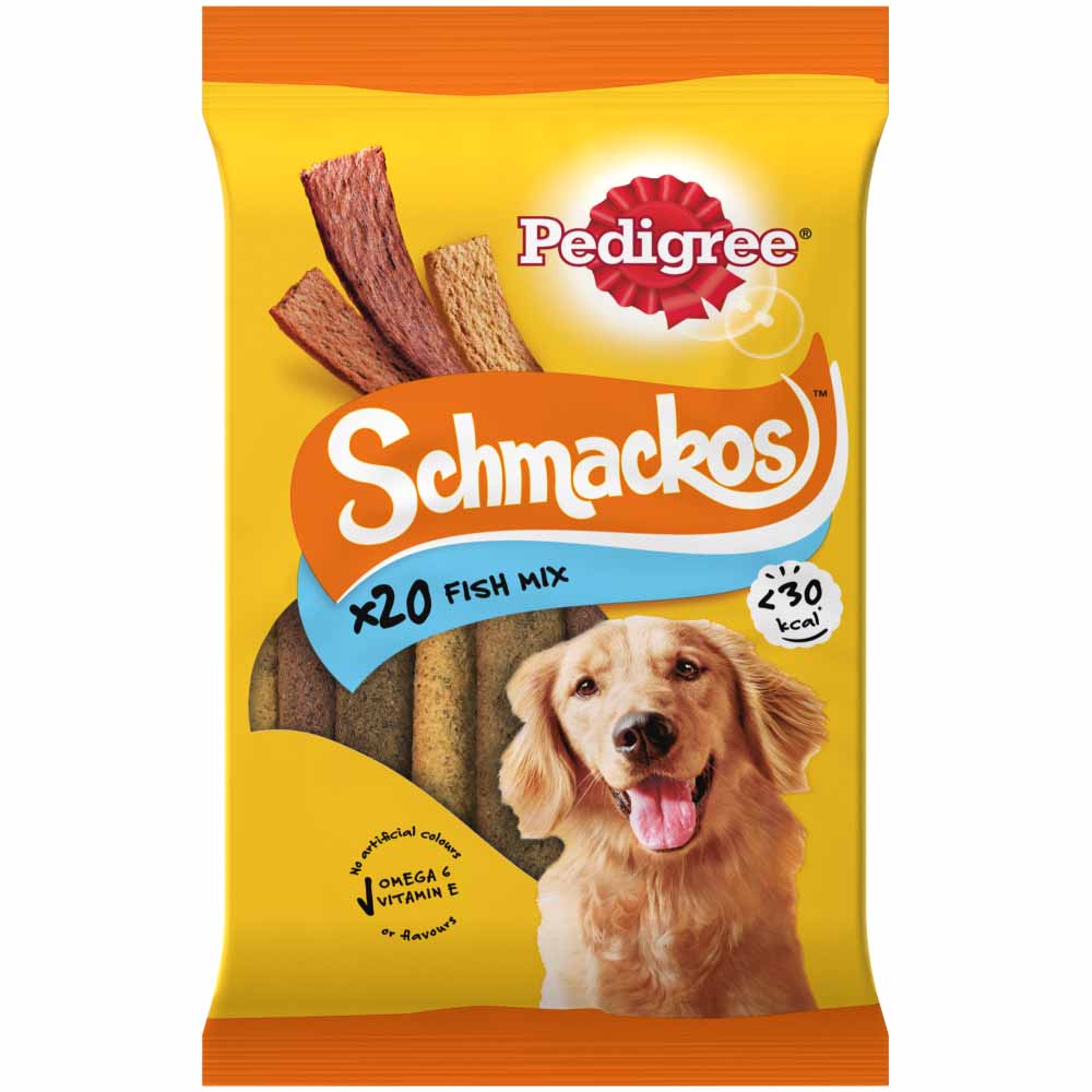 Pedigree Schmackos 20 pack Fish Dog Treats Image 2