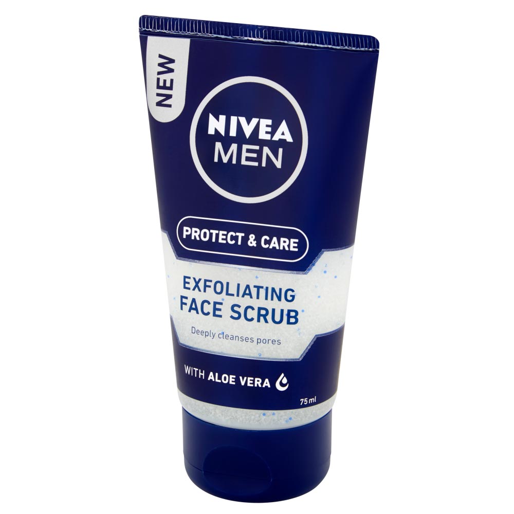 Nivea Men Protect & Care Exfoliating Face Scrub 75ml Image 2