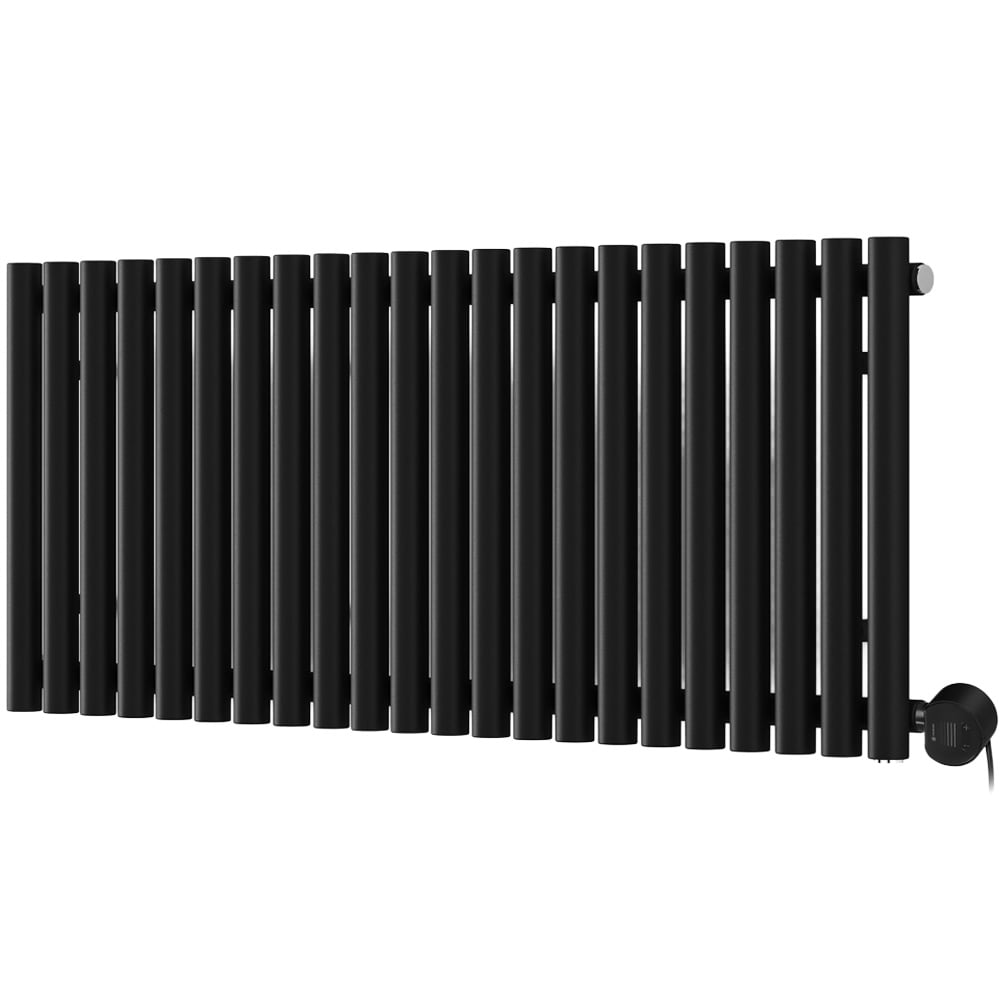 Terma Rolo-Room E Wi-Fi Heban Black Electric Radiator 1000W 580 x 1195mm Image 1