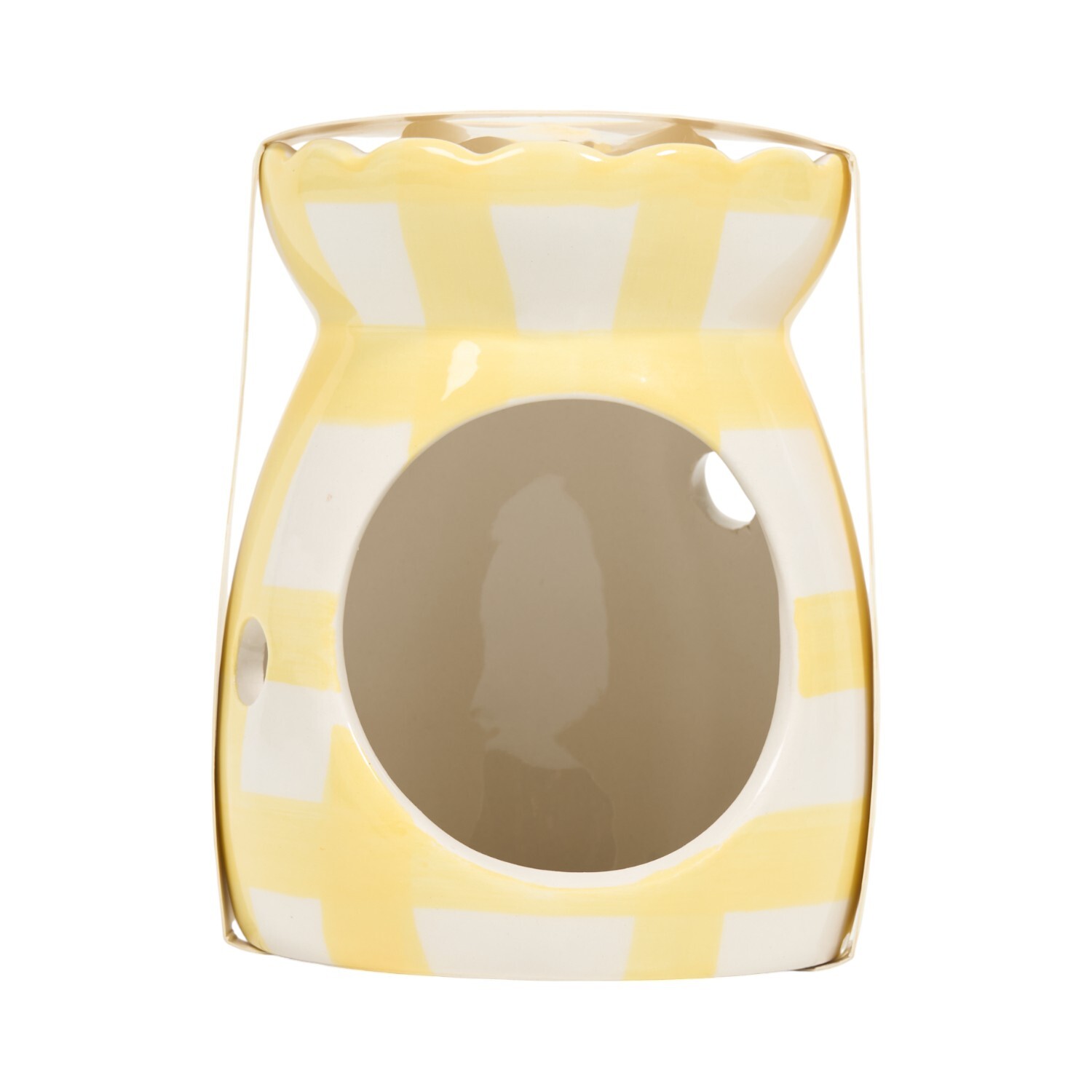 Gingham Wax Burner Set Image 5