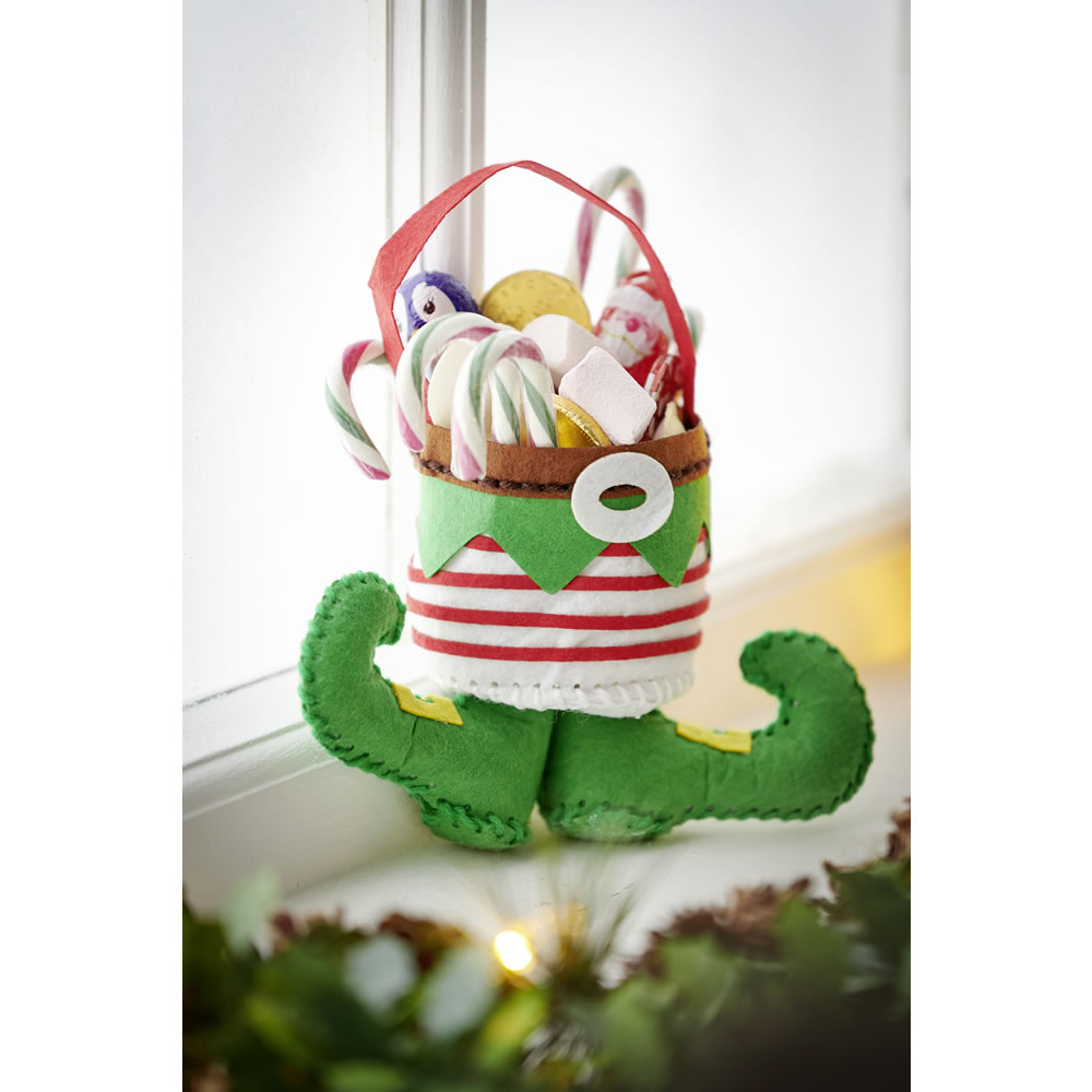 Wilko Make Your Own Elf Candy Bag Image 3