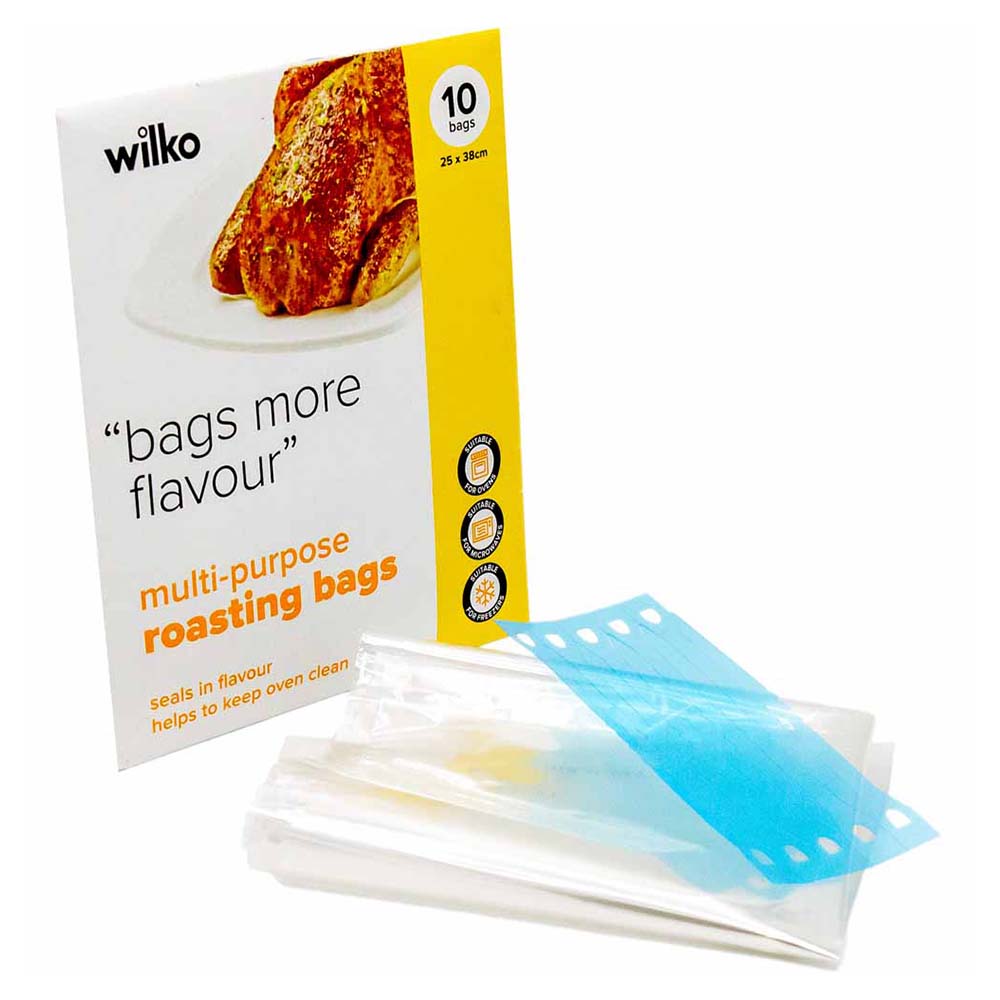 Wilko Multi Purpose Roasting Bags Clear 10 Pack Image 5