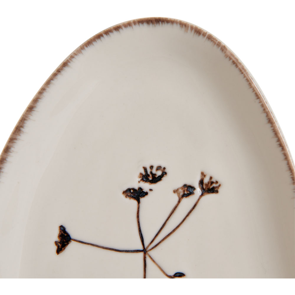 Wilko Large Ceramic Embossed Trinket Dish Image 2