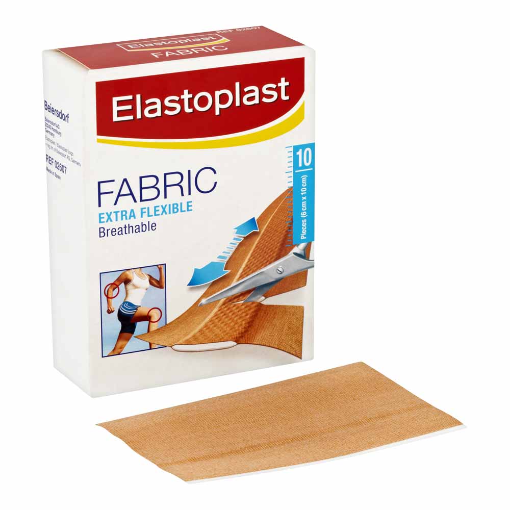 Elastoplast Fabric Dressing Lengths 6cm x 10cm Image 3