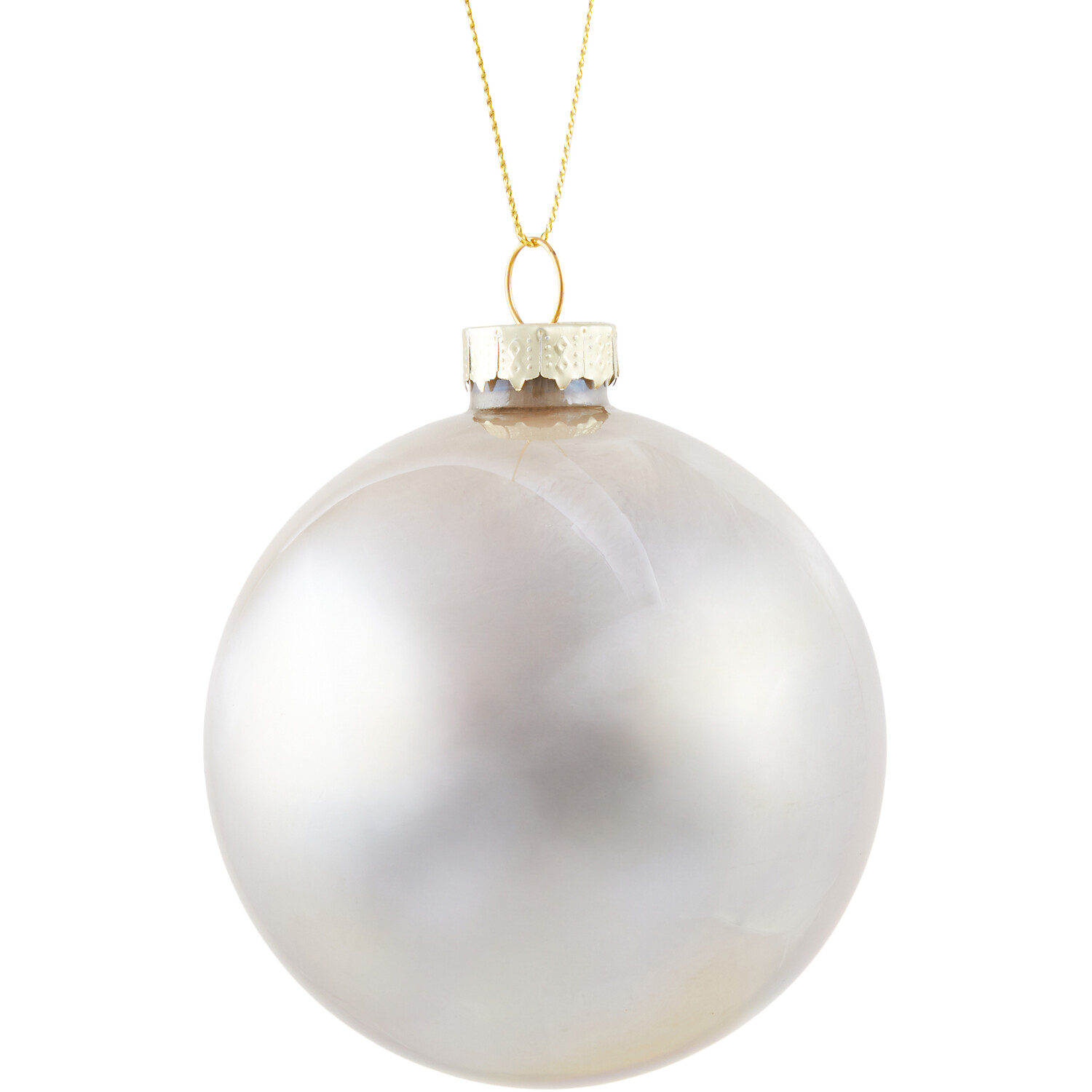 Lustre Fawn Bauble Glass Image 2