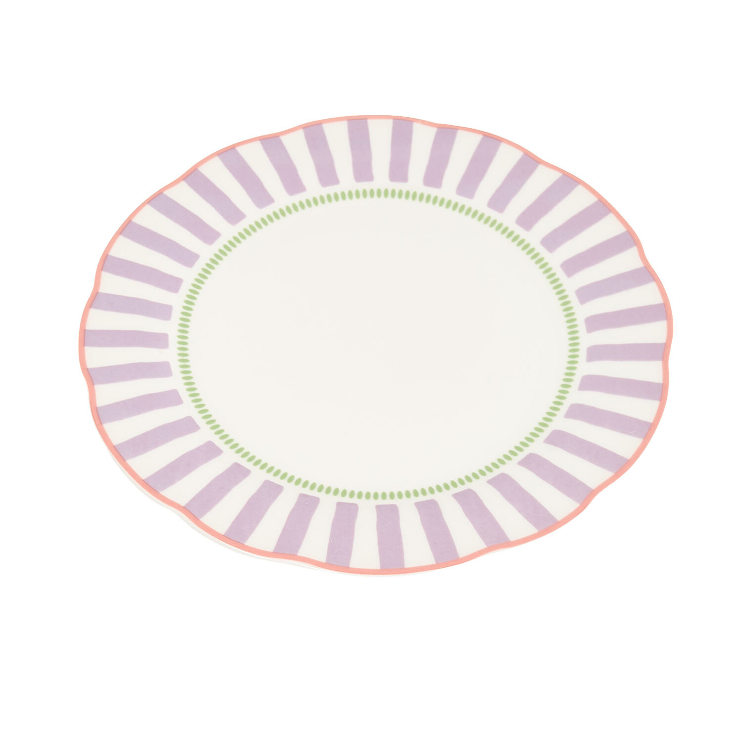 Candy Stripes Dinner Plate Image 2