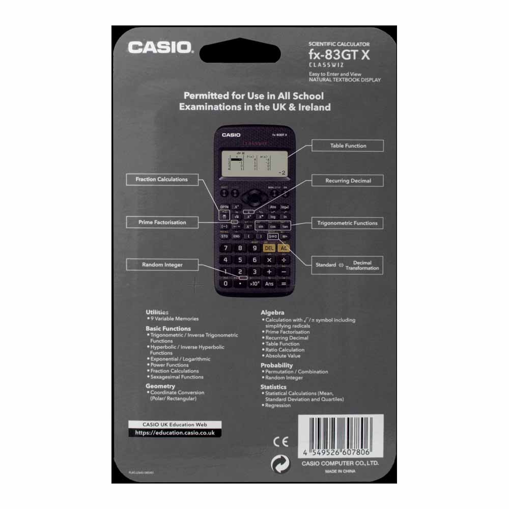 Wilko casio calculator Clearance