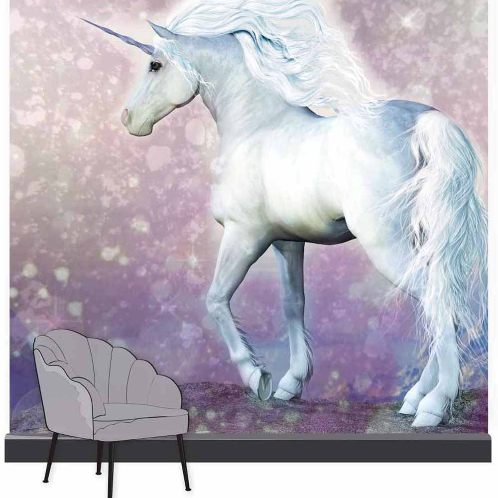 Art For The Home Magical Unicorn Wall Mural Image 1