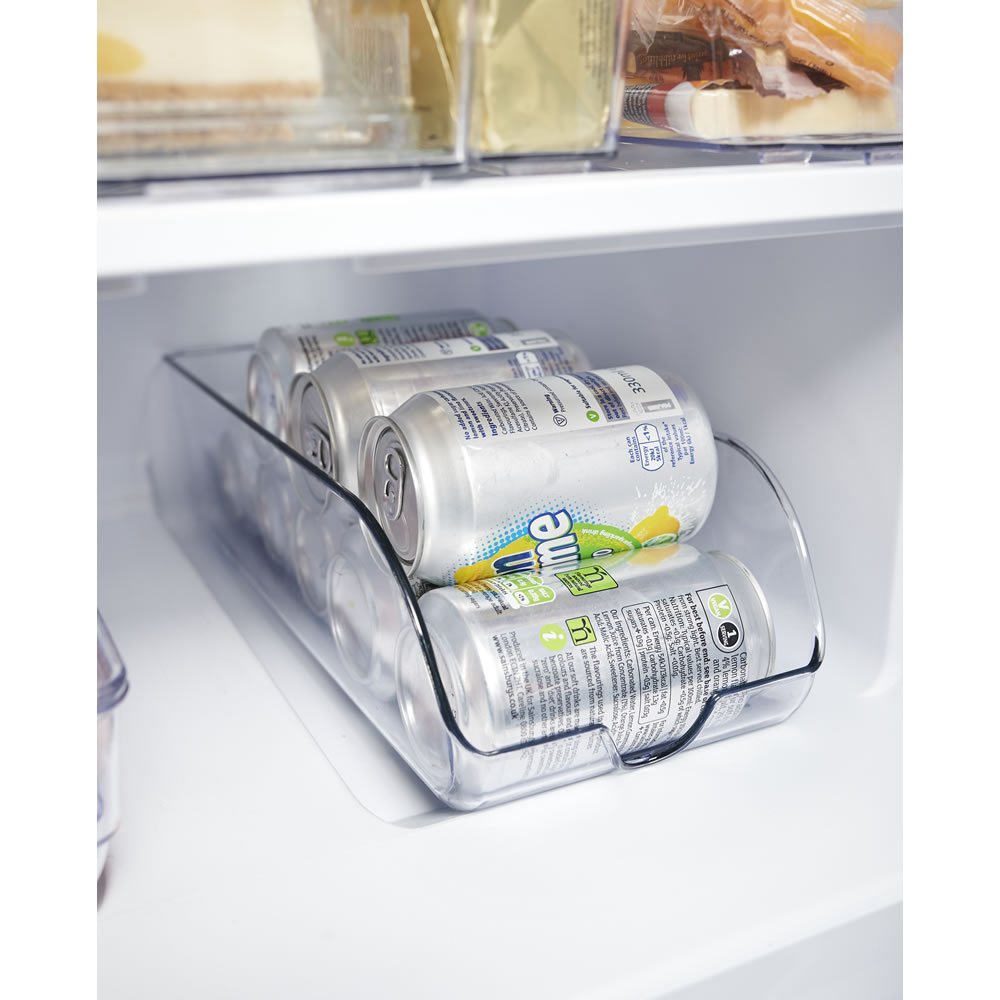 Wilko 34.3 x 13.5 x 10.16cm Fridge Storage Can Organiser Wilko