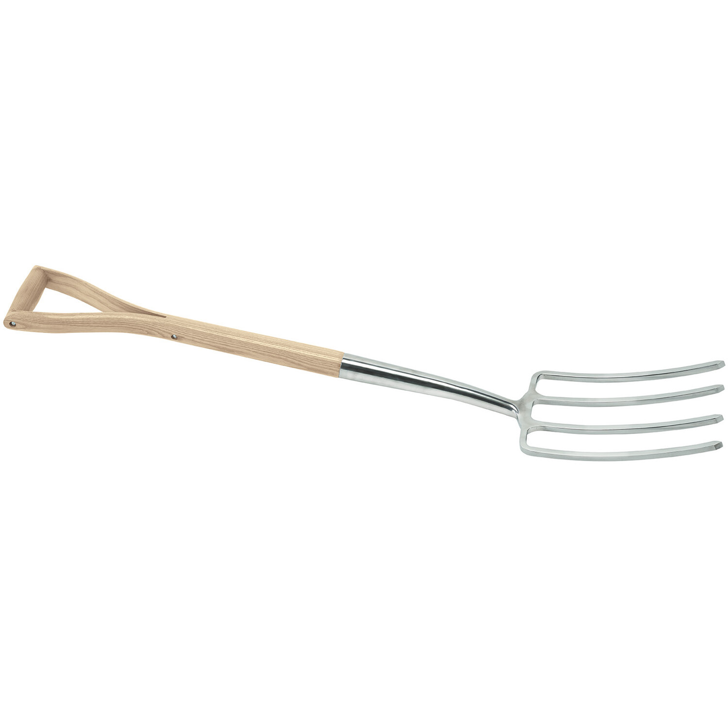 Draper Stainless Steel Digging Fork With Ash Handle Image 2