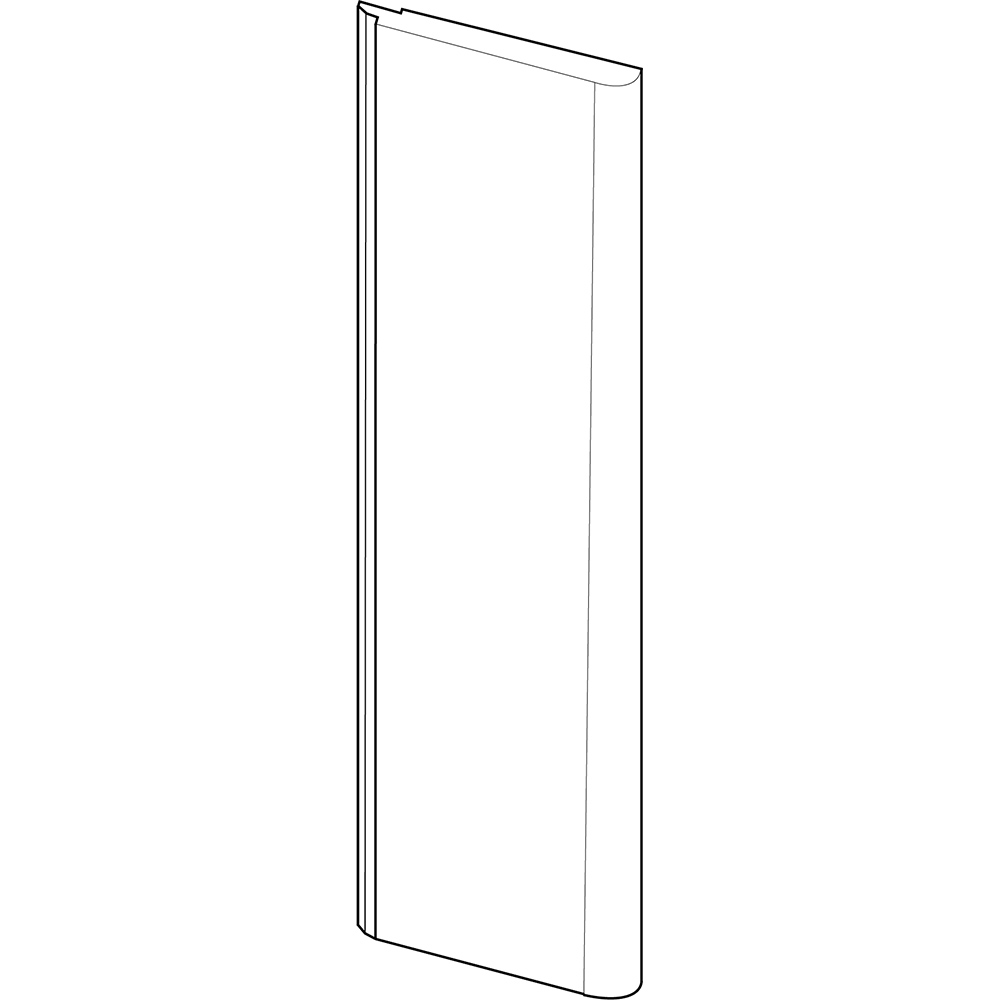 Wetwall Elite Marmo Grigio Post Formed Shower Panel 2420 x 160mm Image 5