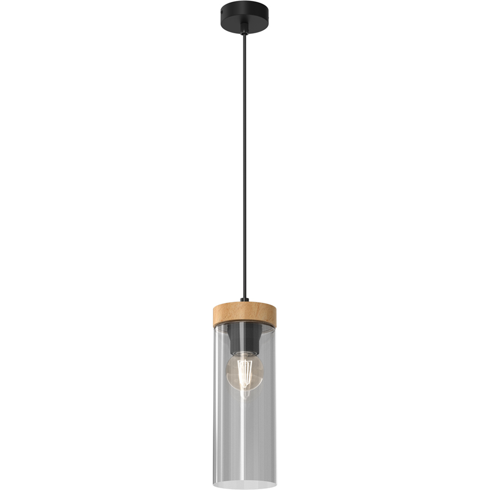Milagro Elica Black Pendant Lamp 230V Image 1