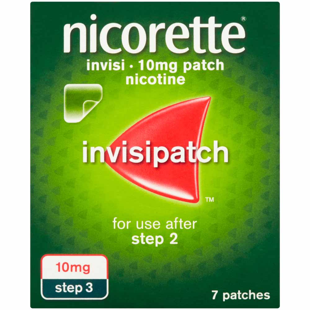 Nicorette Invisi Patch 10mg 7 pack Image 1