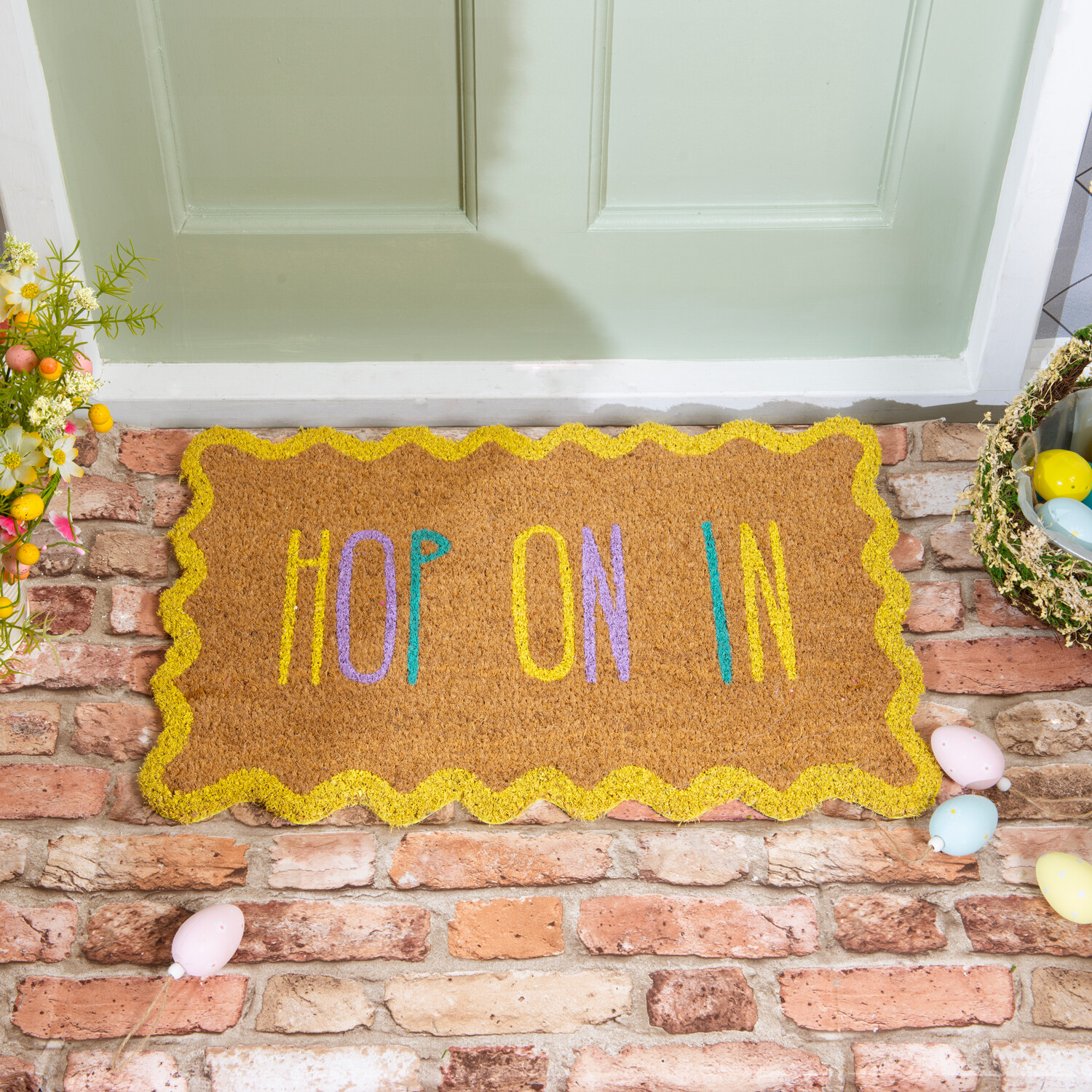 Easter Printed Coir Doormat Image 8