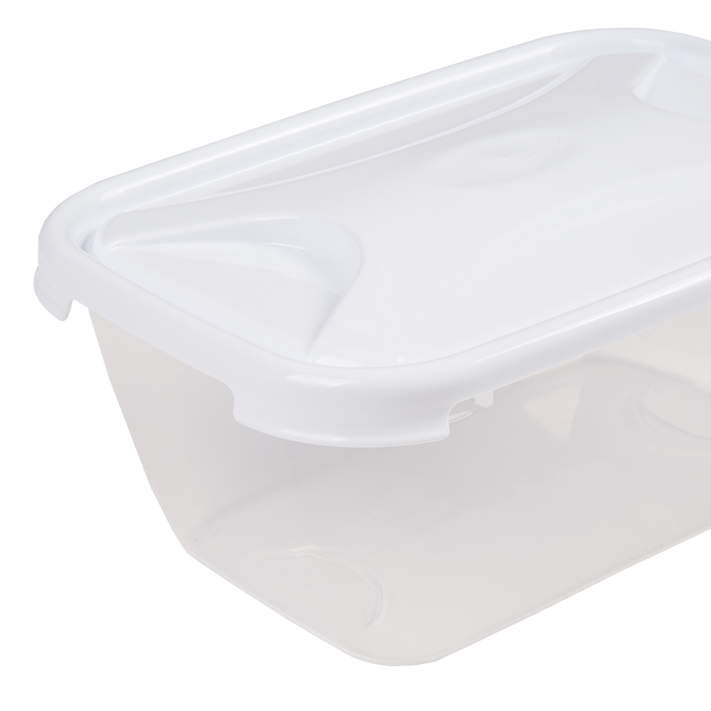 Wham 2L Rectangle Food Box and Lid Image 2