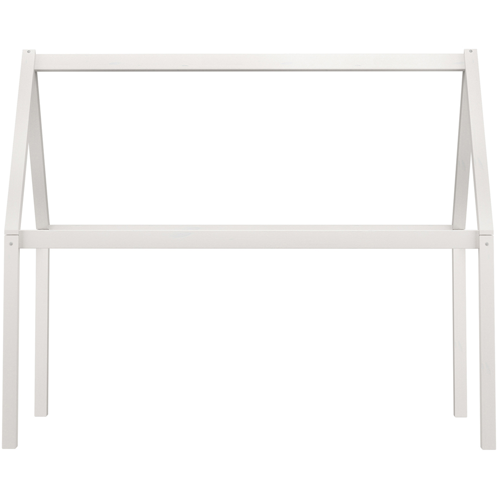 Loft24 Alpi2 White Pine Wood Kids Bed Canopy Image 2