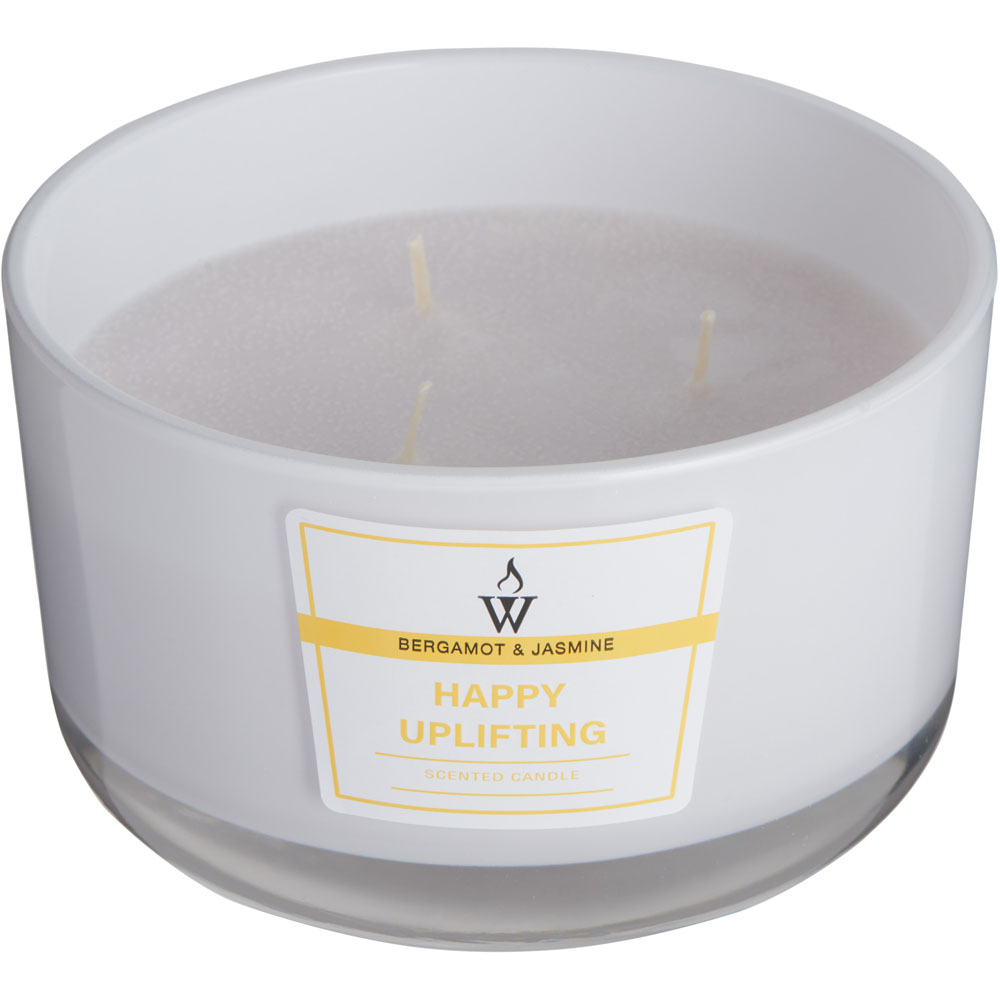 Wilko Wellness Uplifting 3 wick Candle Wilko