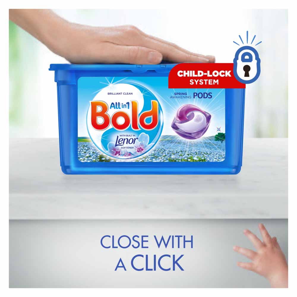 Bold All-in-1 Pods Spring Awakening Washing Liquid Capsules 26 Washes Image 7
