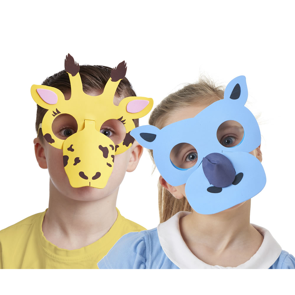 Wilko Craft Time Make Your Own Animal Glasses Assorted | Wilko