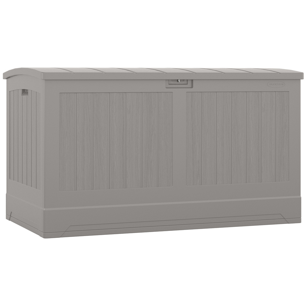 Suncast Montana 757L Stone Grey Storage Box Image 1