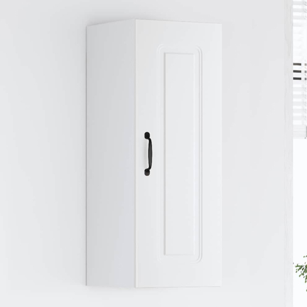 vidaXL Kalmar Single Door White Wall Kitchen Cabinet 2 Pack Image 1