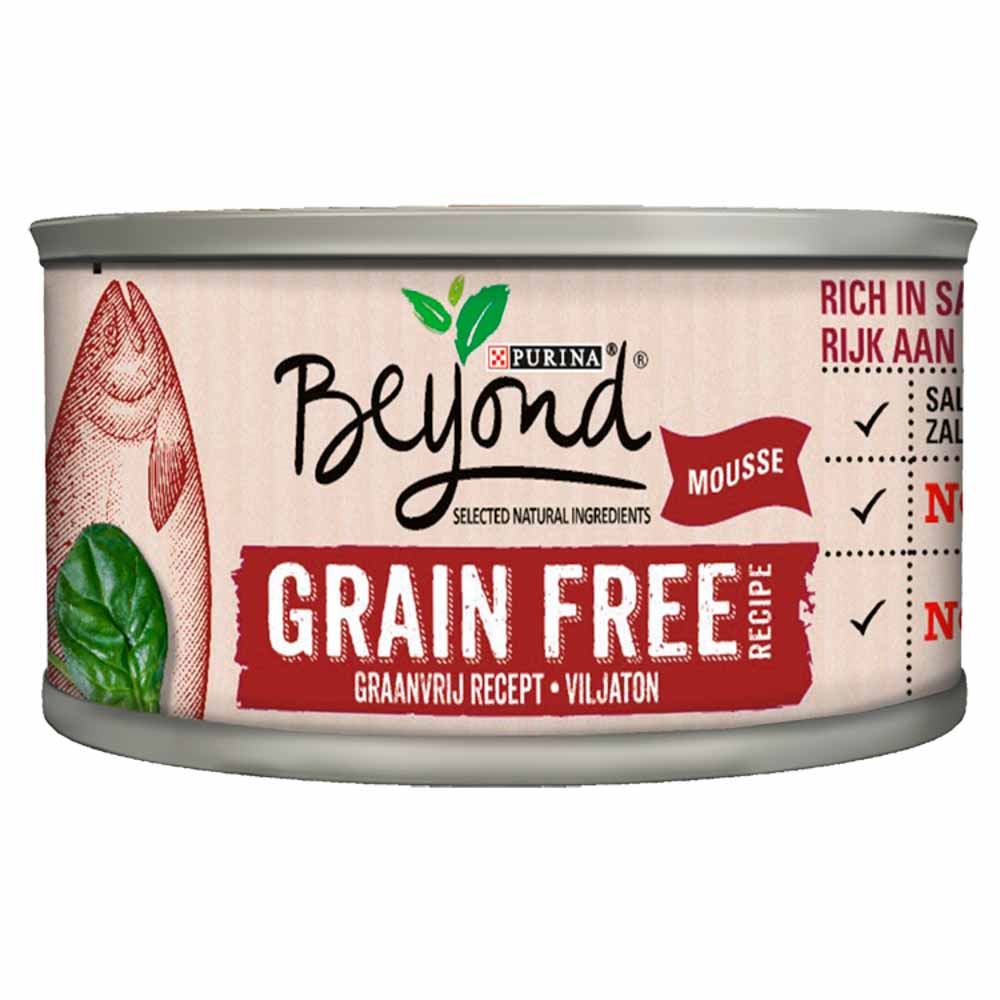 Beyond Grain Free Cat Food Salmon in Mousse 85g Image 2
