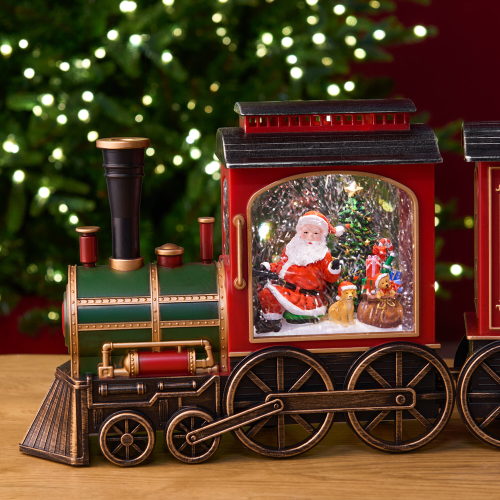 Christmas Train Glitter Spinner Image 4