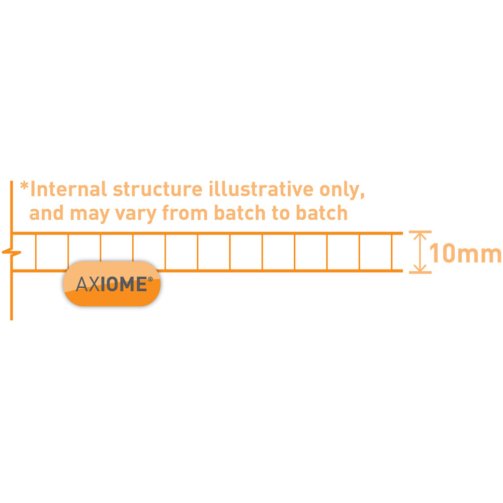 Axiome 10mm Clear Polycarbonate Twinwall Sheet 690 x 5000mm Image 3