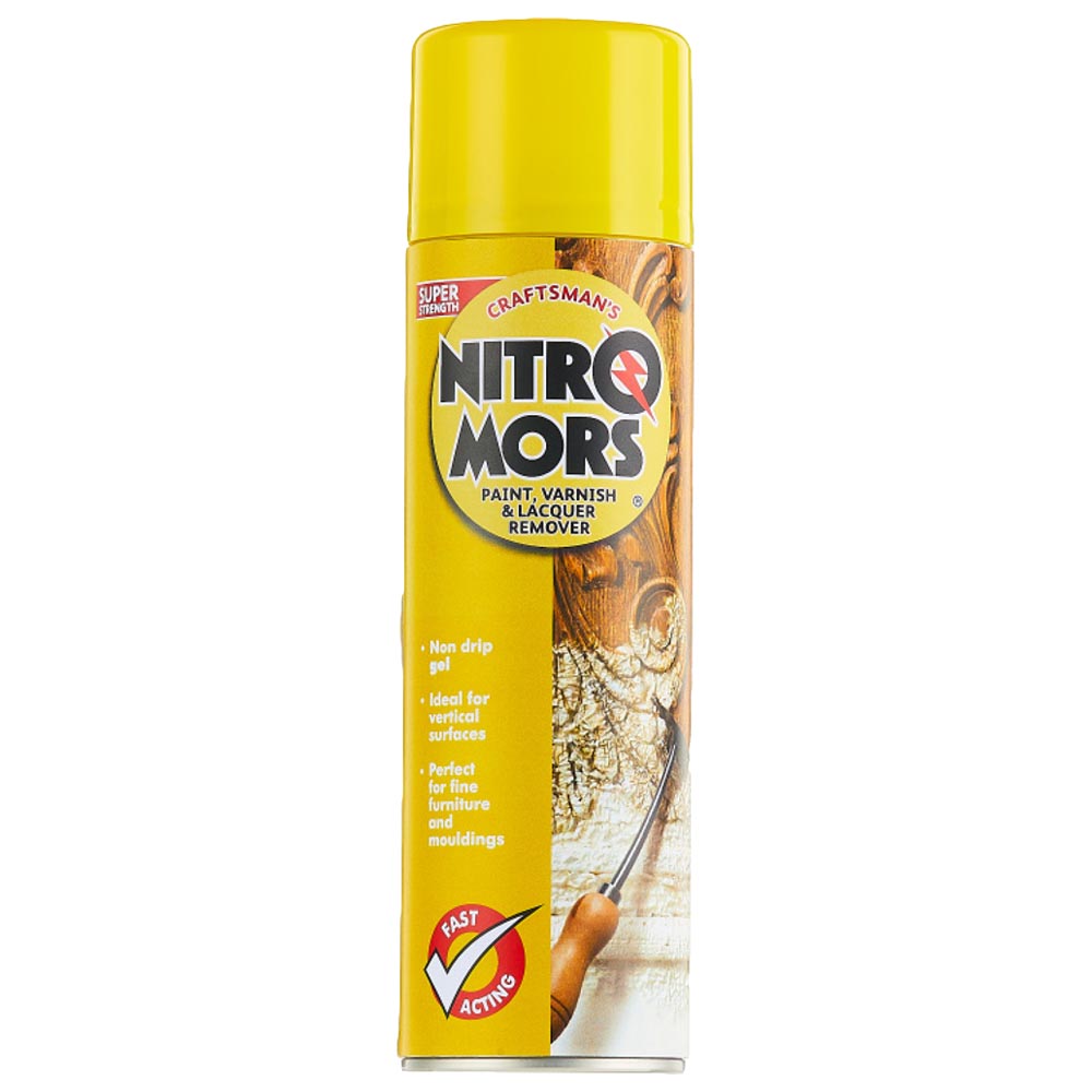 Nitromors Craftsman Paint Varnish and Lacquer Remover 500ml Wilko