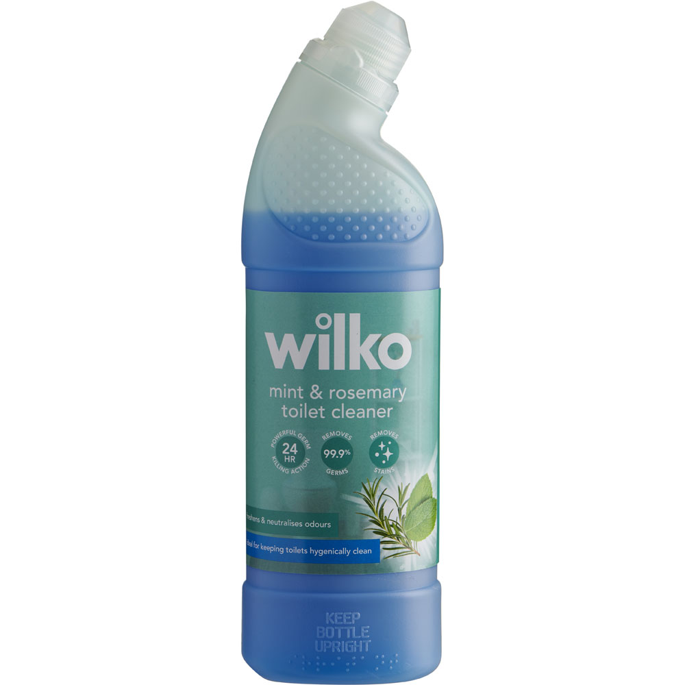 Wilko Mint and Rosemary Toilet Cleaner 750ml   Image 1