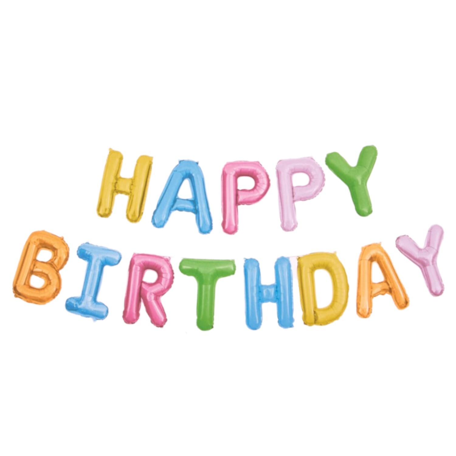 Happy Birthday Balloon Banner Image 2