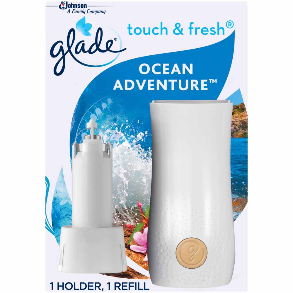 Glade TnF Holder Ocean Adventure 10ml  - wilko
