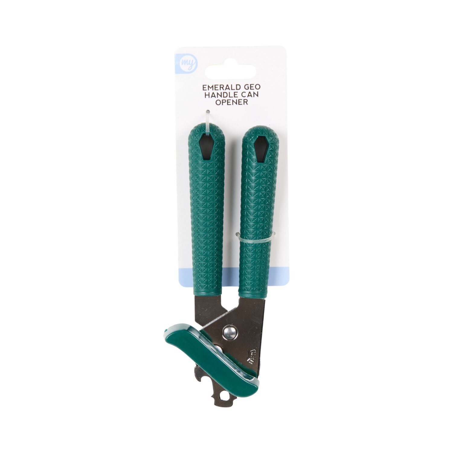 My Kitchen Emerald Geo Handle Can Opener Green Image 1