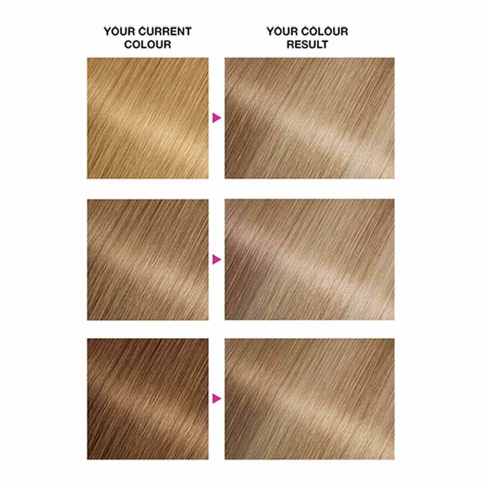Garnier Nutrisse 9.13 Natural Light Ash Blonde Permanent Hair Dye Image 2