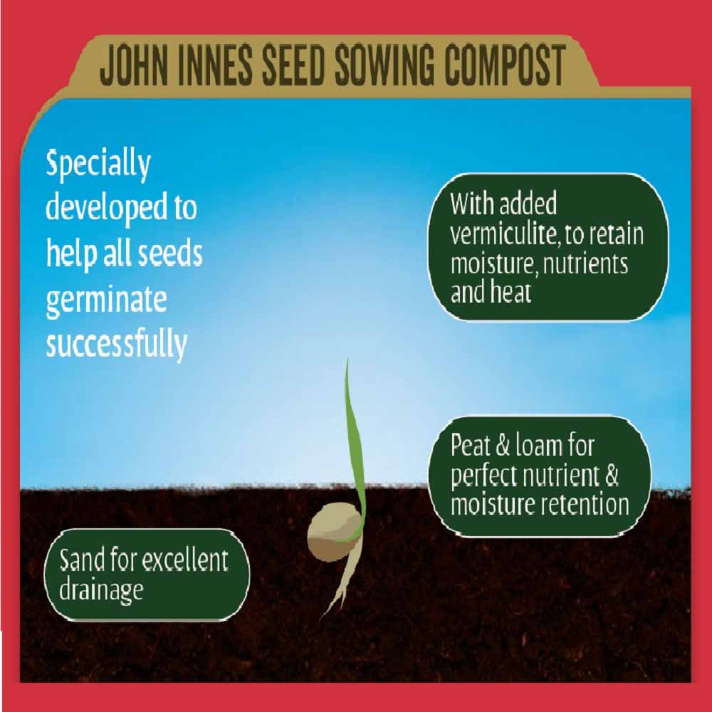 Westland John Innes Seed Sowing Compost 10L Image 2