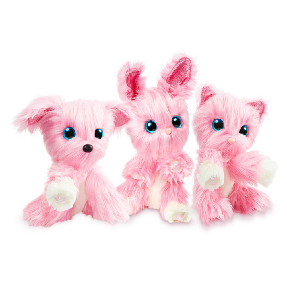 Scruff A Luvs Rescue Pet Plush Pink Soft Toy Image 4