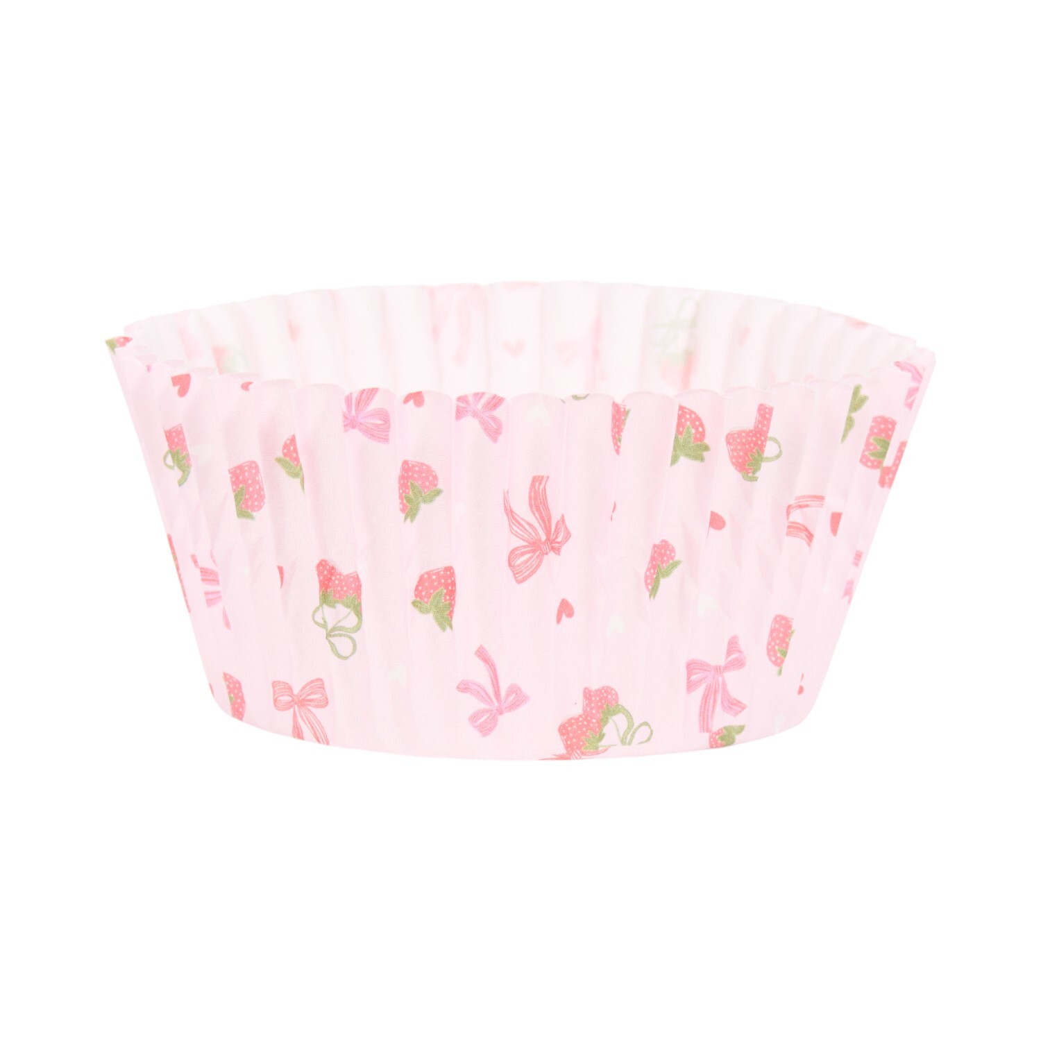 Pack of 100 Berry Sweet Cupcake Cases Pink Image 3