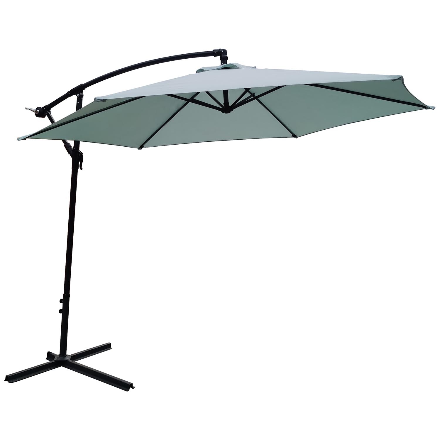 Outdoor Essentials Blue Haze Cantilever Parasol 3m Image