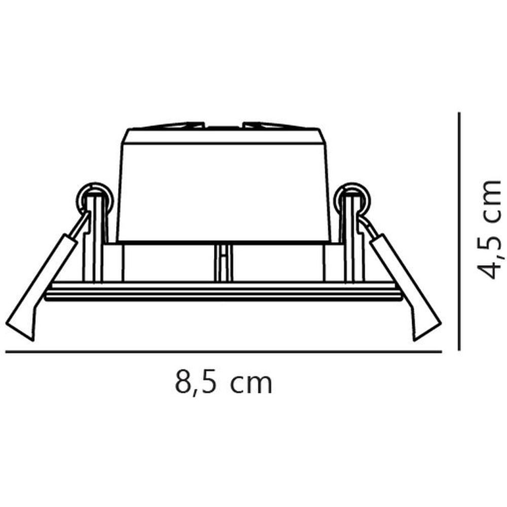 Nordlux Siege 1-Kit White LED Downlight Image 6