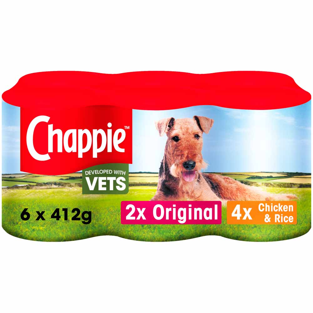 Chappie Tins and Dry Dog Food Bundle Wilko