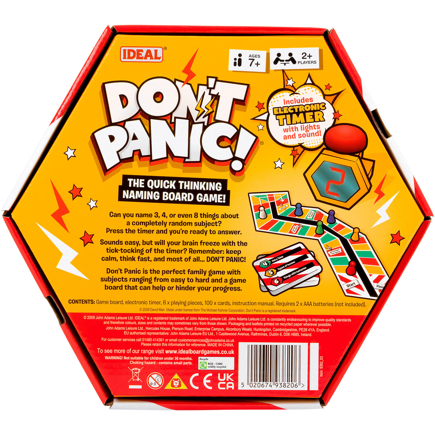 Don't Panic Board Game Multicolour Image 7