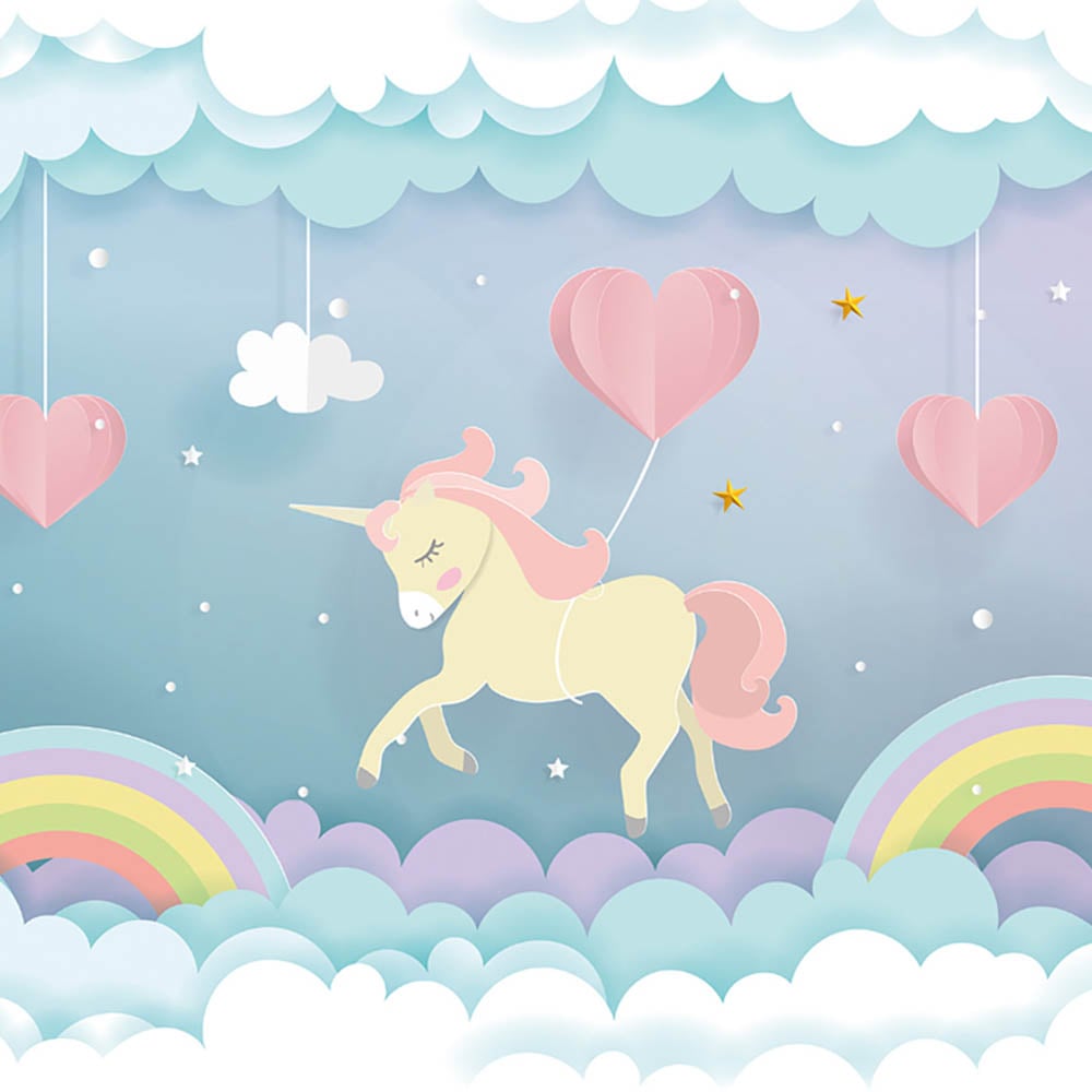 Origin Murals Unicorn Dream Multicolour Wall Mural Image 2