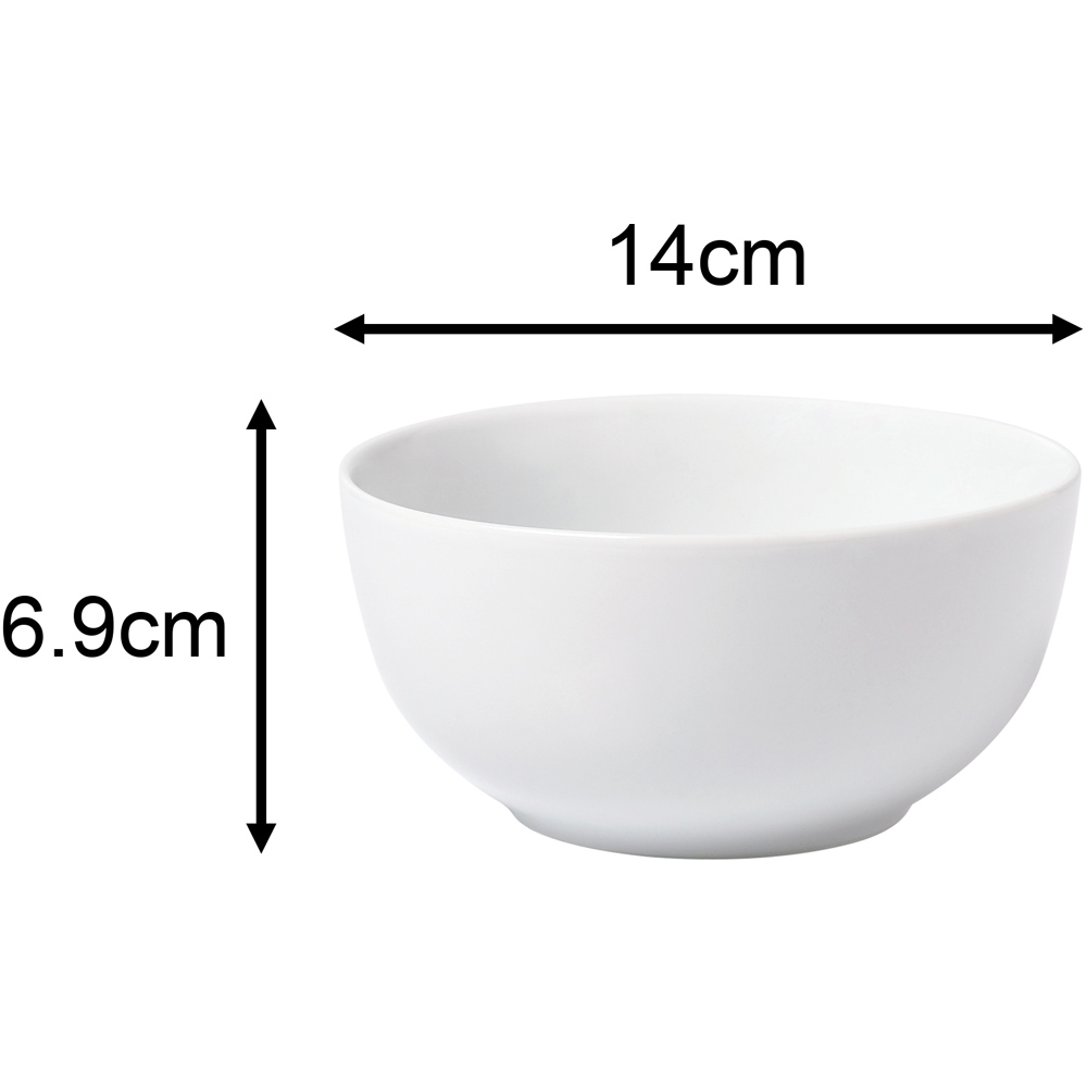 Waterside Christmas 12 Piece White Serving Bowls Image 3