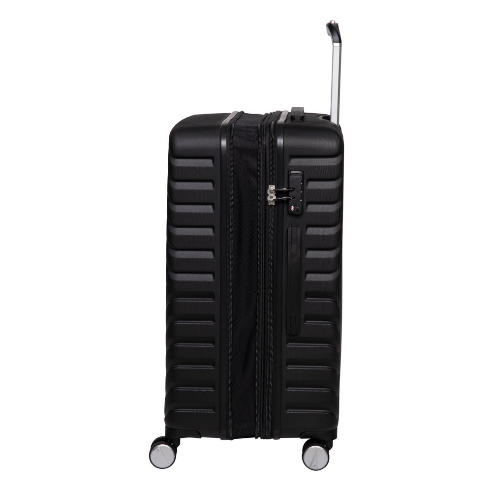 it luggage Resonating Black 8 Wheel 54cm Hard Case Wilko