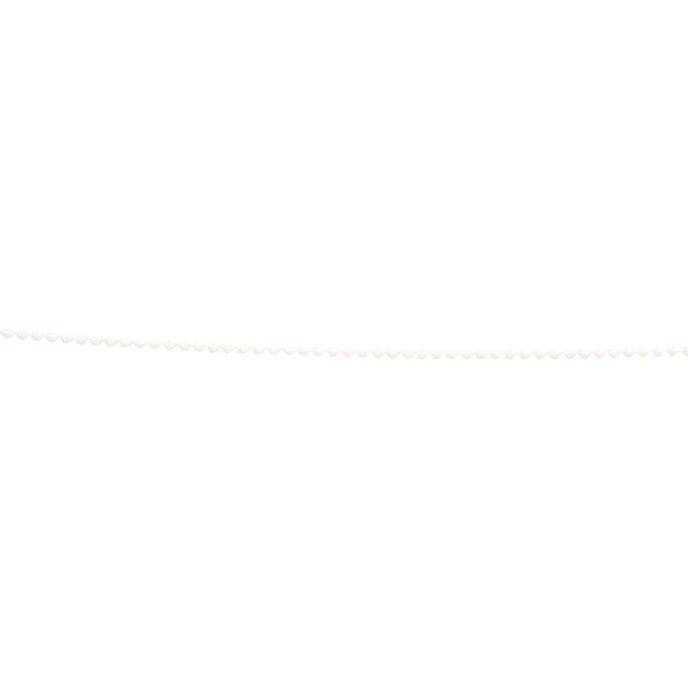 Pearl Bead Chain White 10mm Bead Image 3